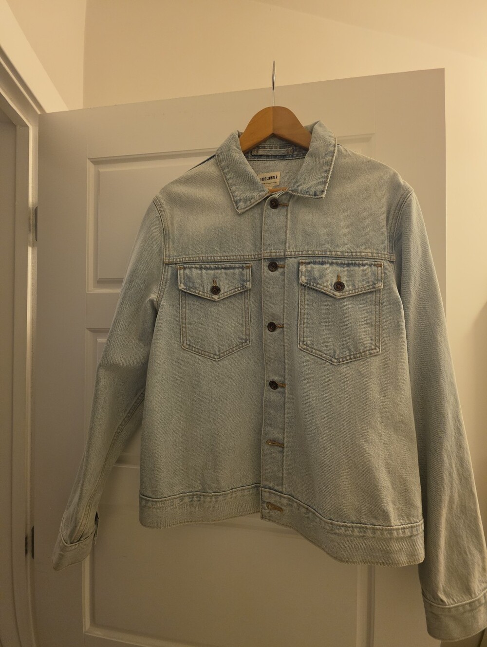 Todd Snyder Light Blue Denim Jacket